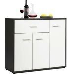 Wooden Kitchen Storage Cabinet with Doors and Drawer - Sale