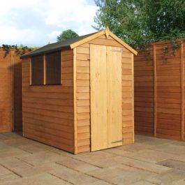 Adley 4' x 6' Overlap Apex Shed - Discount , 339