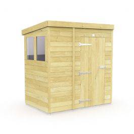 Holt 7' x 4' Shiplap Modular Pent Shed - Cheap , 584