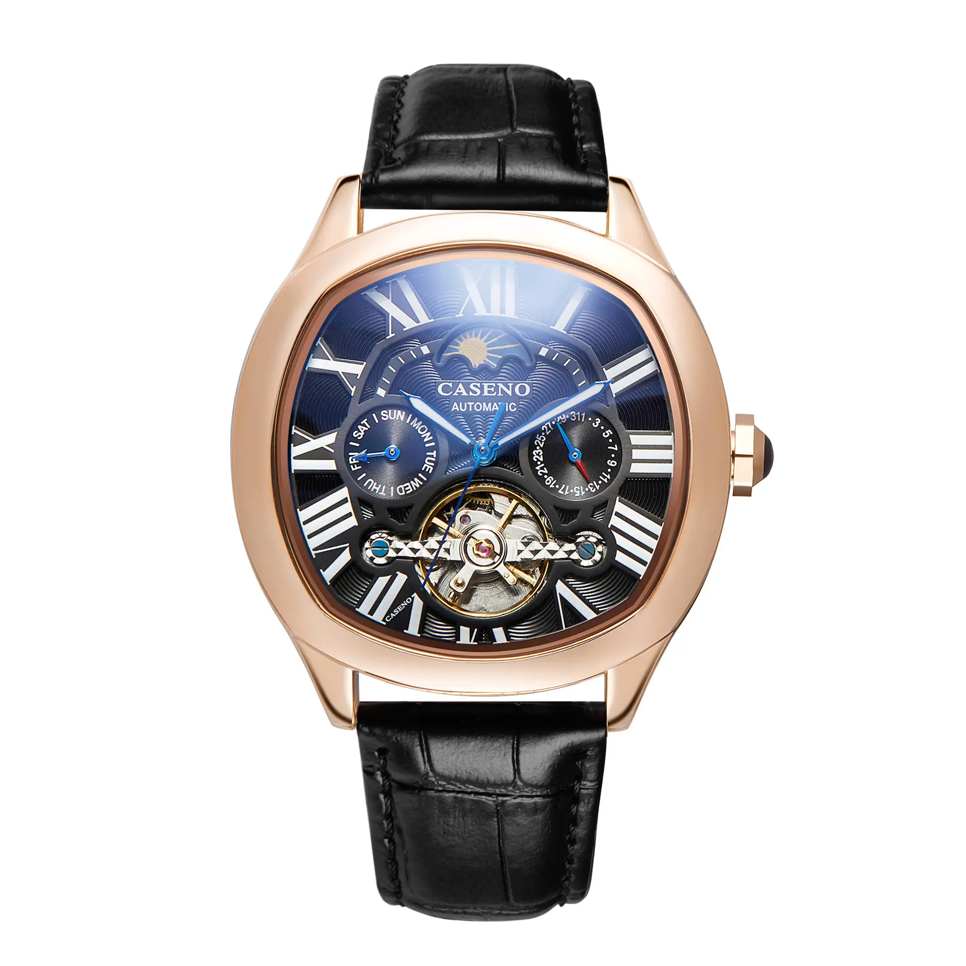 Men's Mechanical Automatic Watch - Timeless Elegance | Water Resistan - Image 2