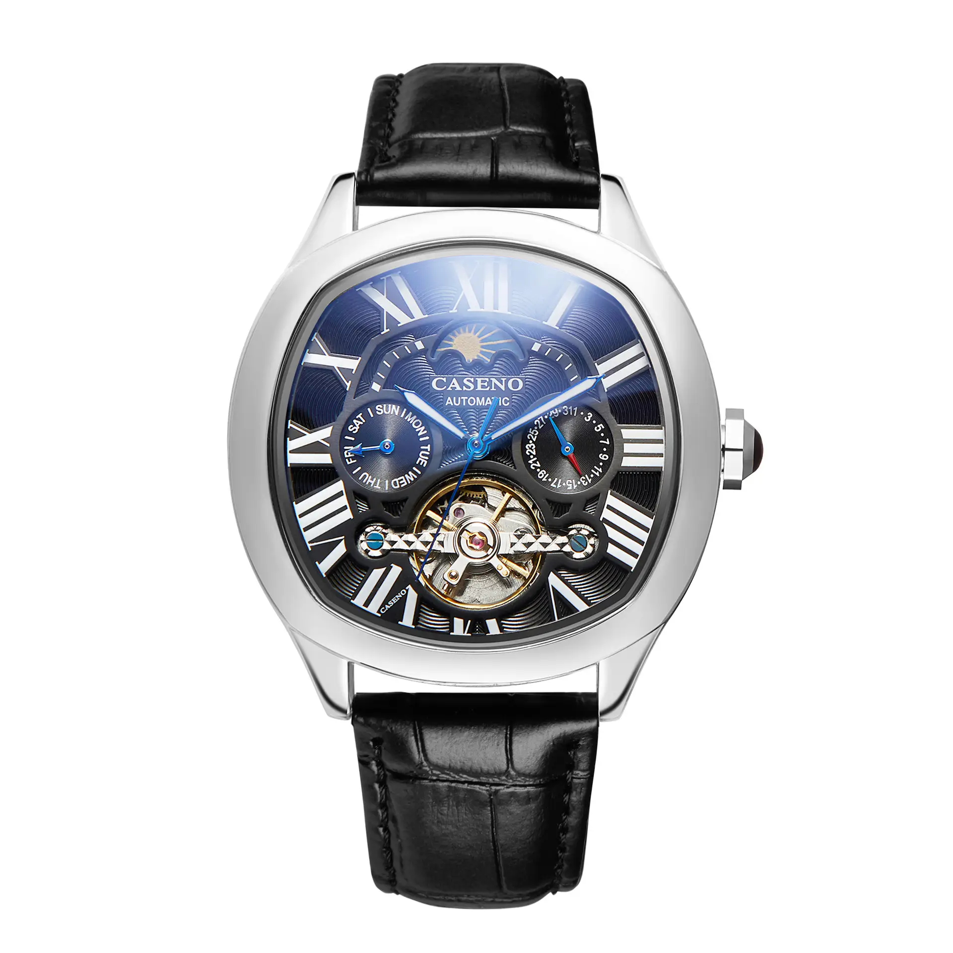 Men's Mechanical Automatic Watch - Timeless Elegance | Water Resistan - Image 5