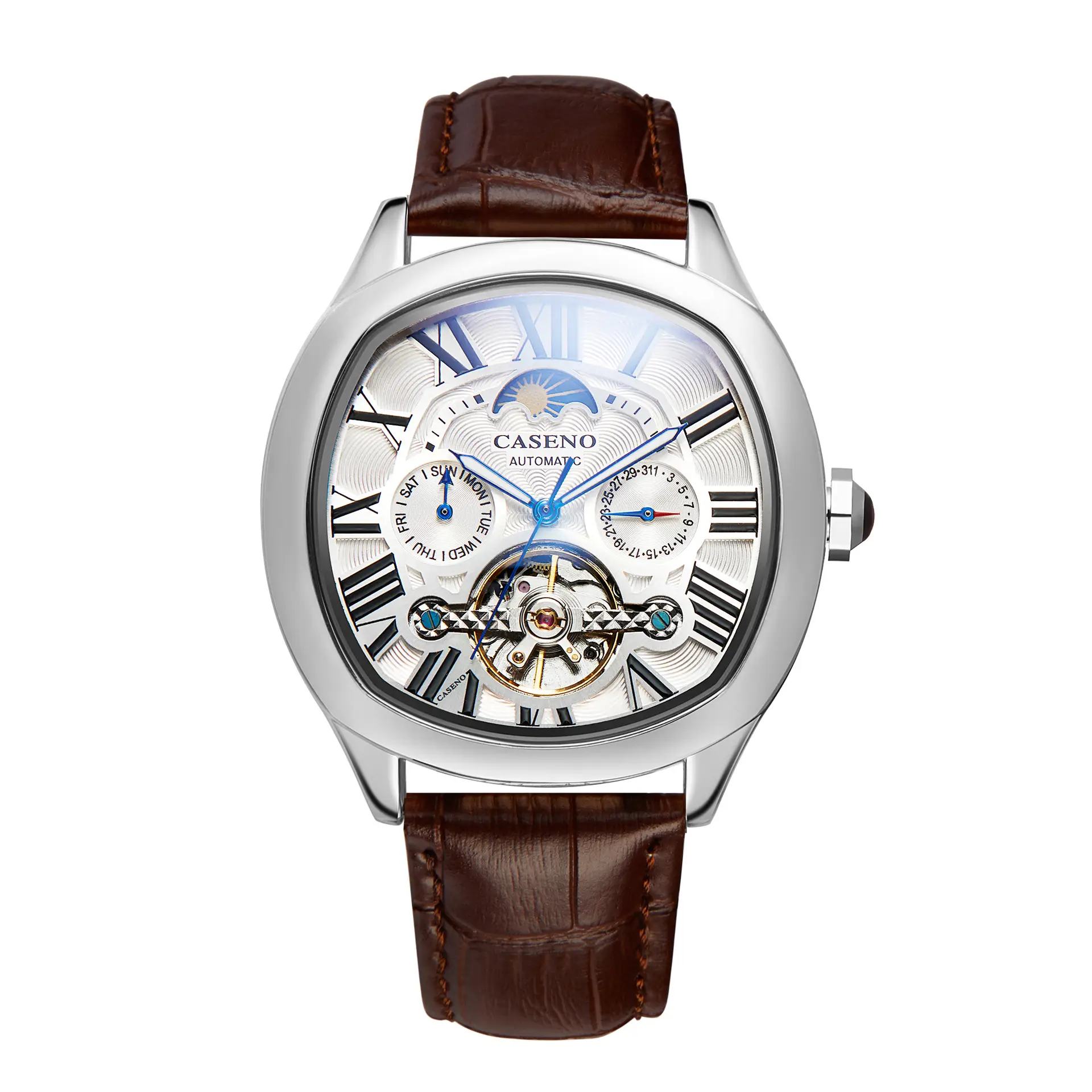 Men's Mechanical Automatic Watch - Timeless Elegance | Water Resistan - Image 4